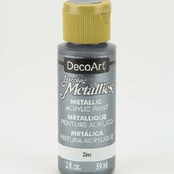 Dazzling Metallic Acrylic Paint Zinc