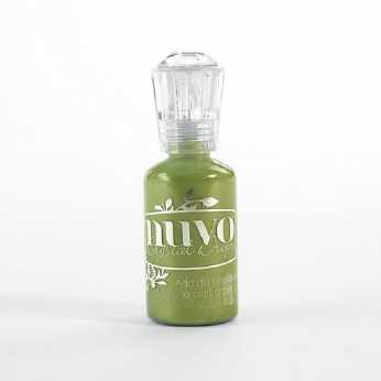 Nuvo Crystal Drops bottle green