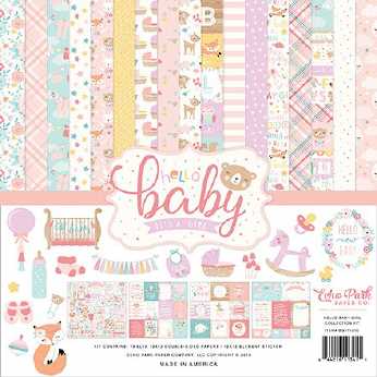 Echo Park Collection Kit Hello Baby It´s a girl