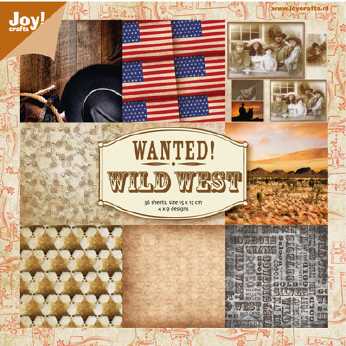 Joy Crafts Paper Bloc Western