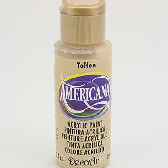 Americana acrylic paint toffee