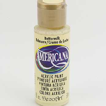 Americana acrylic paint buttermilk