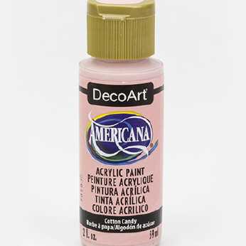 Americana acrylic paint cotton candy