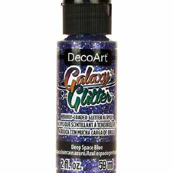 DecoArt Galaxy Glitter Deep Space Blue
