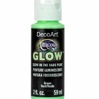 DecoArt SoSoft Fabric Glow acrylics green