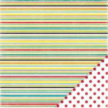 Echo Park Dessinpapier Stripes