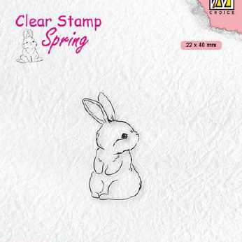 Nellie´s Choice Clearstamp Cute rabbit 1