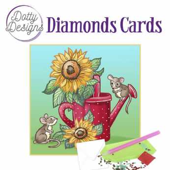 Diamond Cards Sunflowers