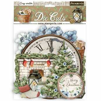 Stamperia Die Cuts Cozy Winter