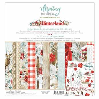 Mintay Papers - Paper Pad Winterland 12x12"