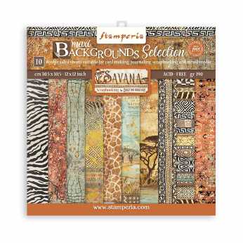 Stamperia Paper Pad Casa Granada 12x12"