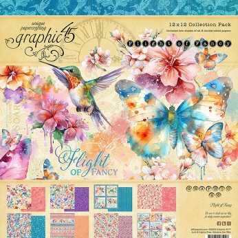 Graphic45 Flight of Fancy Coll. Pack 12x12"