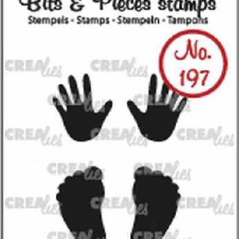 Crealies Clearstamp Baby Hands & Feet