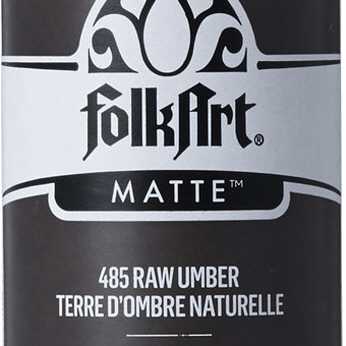 Folkart Acrylic Matte Raw Umber
