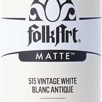 Folkart Acrylic Matte Vintage White