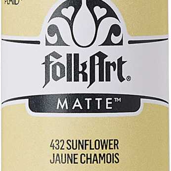 Folkart Acrylic Matte Sunflower