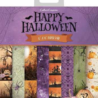 Crafters Companion Paper Pad Happy Halloween 6x6"