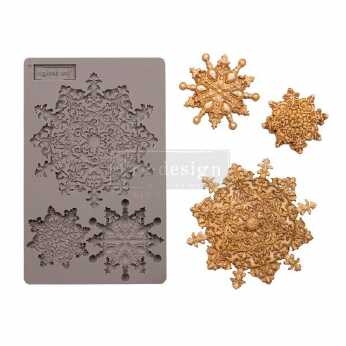 Prima re-design Decor Moulds Snowflake Jewels