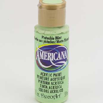 Americana acrylic paint pistachio mint