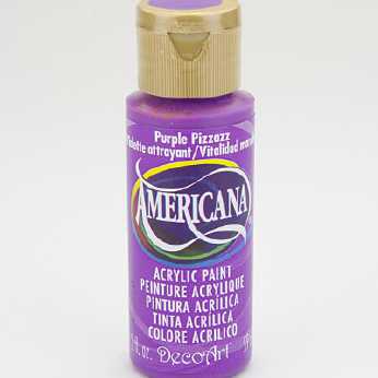 Americana acrylic paint purple pizzazz