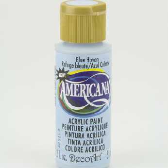 Americana acrylic paint blue haven