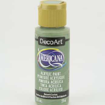 Americana acrylic paint desert cactus