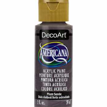 Americana acrylic paint plum suede