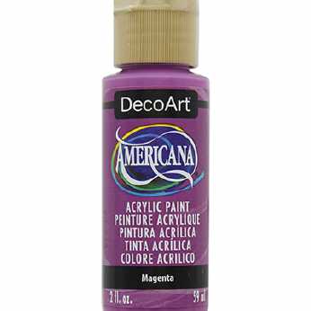 Americana acrylic paint magenta