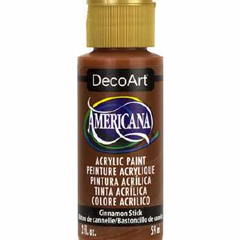 Americana acrylic paint cinnamon stick