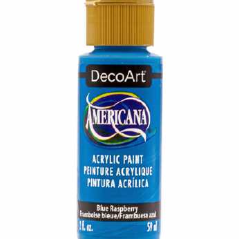 Americana acrylic paint blue raspberry