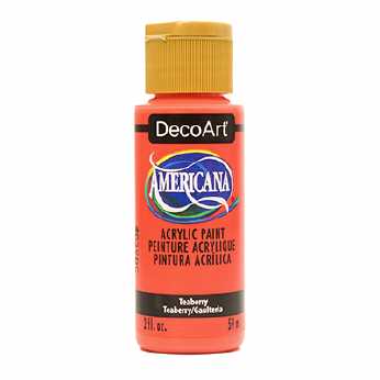 Americana acrylic paint teaberry