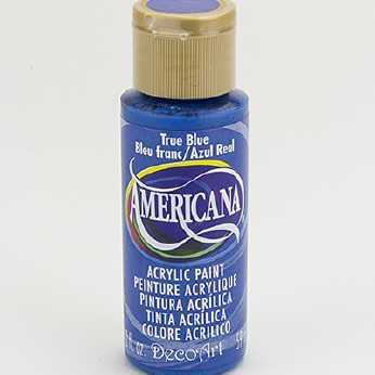 Americana acrylic paint true blue