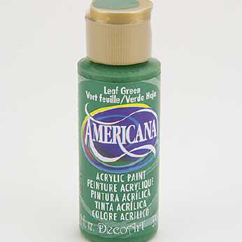 Americana acrylic paint leaf green