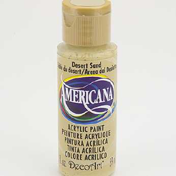 Americana acrylic paint desert sand