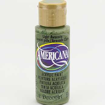 Americana acrylic paint light avocado