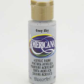 Americana acrylic paint grey sky