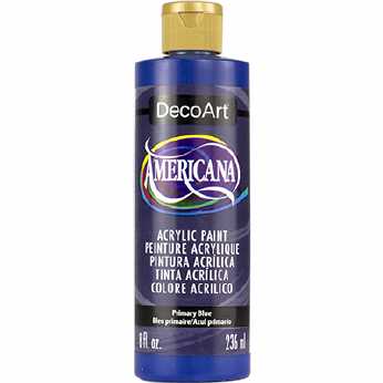 Americana acrylic paint primary blue 236ml