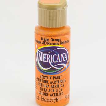 Americana acrylic Paint Bright Orange