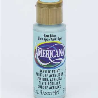 Americana acrylic paint spa blue