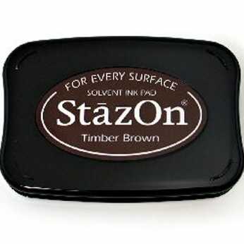 StazOn Stempelkissen timber brown
