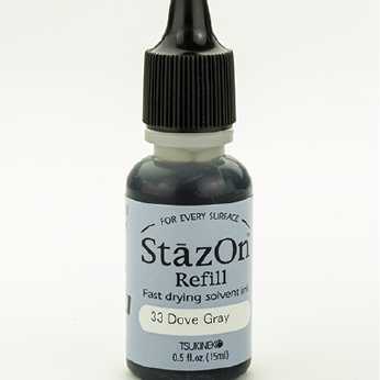 StazOn Refill Dove Gray