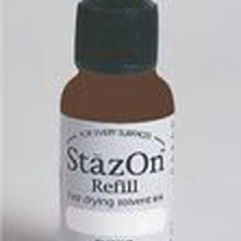 StazOn Refill Timber Brown