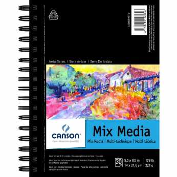 Canson Mixed Media Pad 5,5 x 8,5"