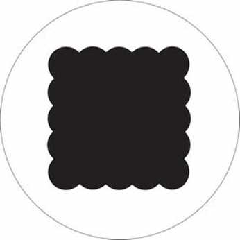 EK Tools Scallop Square 1 1/2"