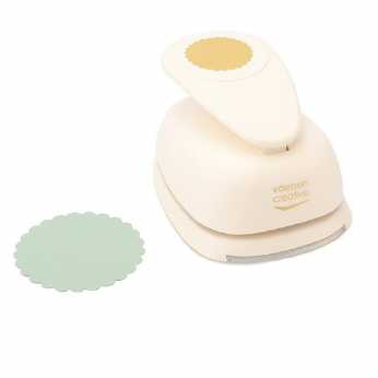 Vaessen Creative Craft Punch Scalloped Circle