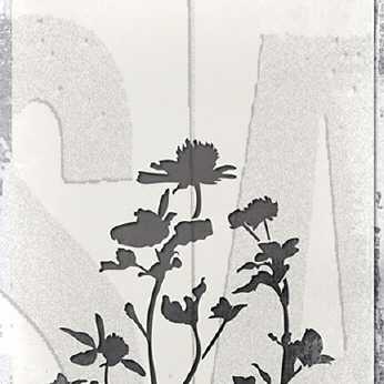 Tim Holtz Layering Stencil Wildflower