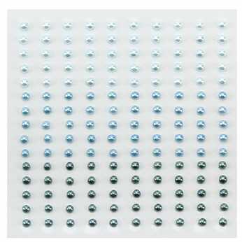 Nellie�s Klebeperlen 3 mm Set blau