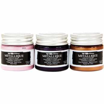 Finnabair Art Alchemy Metallic Acrylic Set Rococo